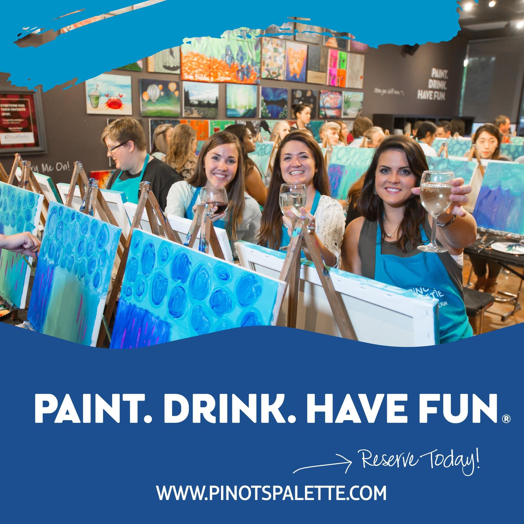 paint drink have fun